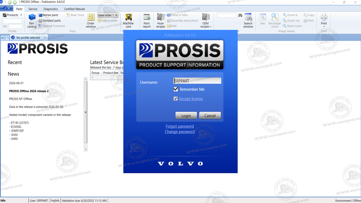 VOLVO PROSIS 06.2026