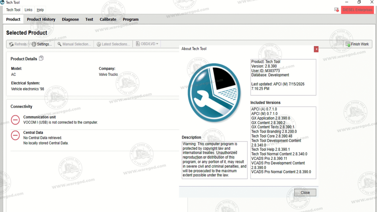 VOLVO PTT 2.8.390 APCI 0.7.1.0 - 2026