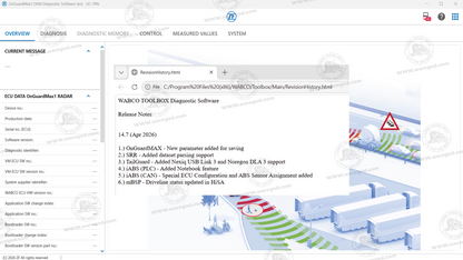 WABCO TOOLBOX PLUS 14.7 + ECAS [04.2026]