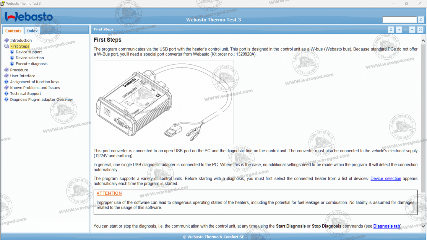 WEBASTO THERMO TEST 3.4