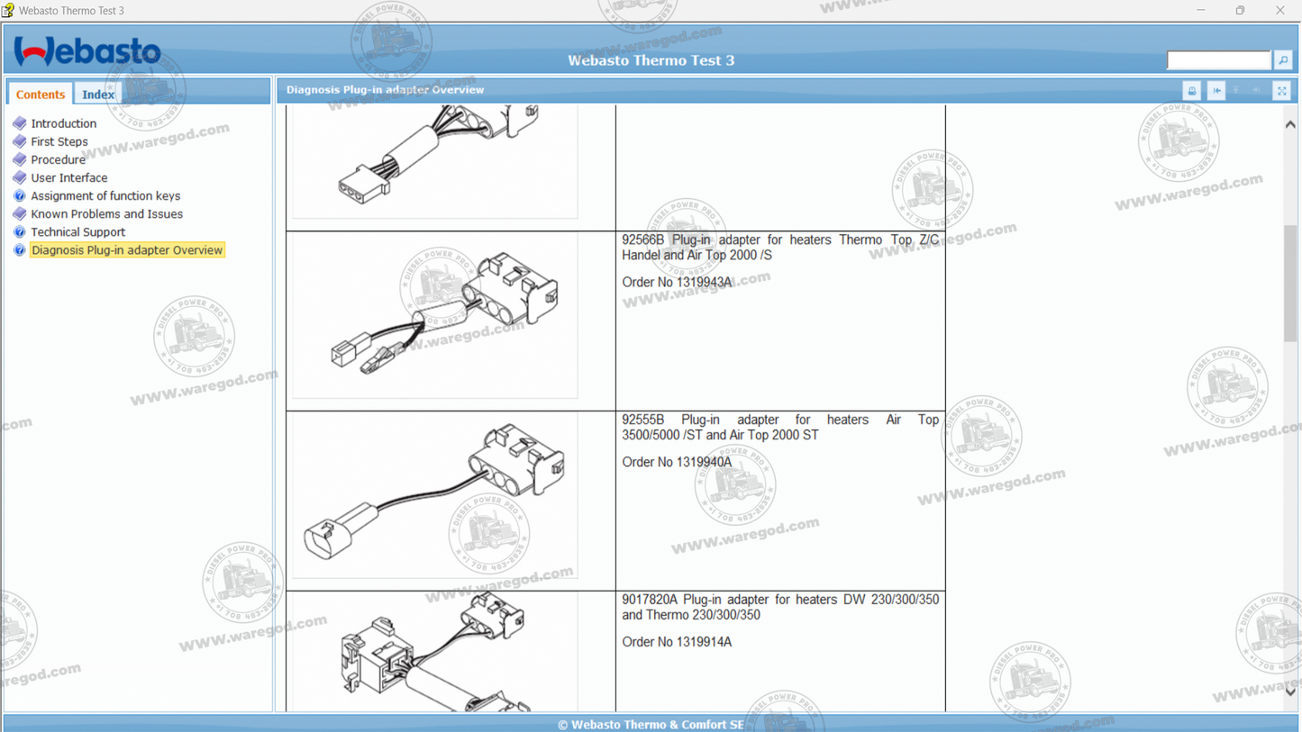 WEBASTO THERMO TEST 3.4