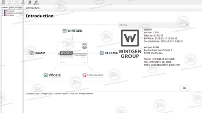 WIRTGEN WIDIAG 1.8.9 [12.2025]
