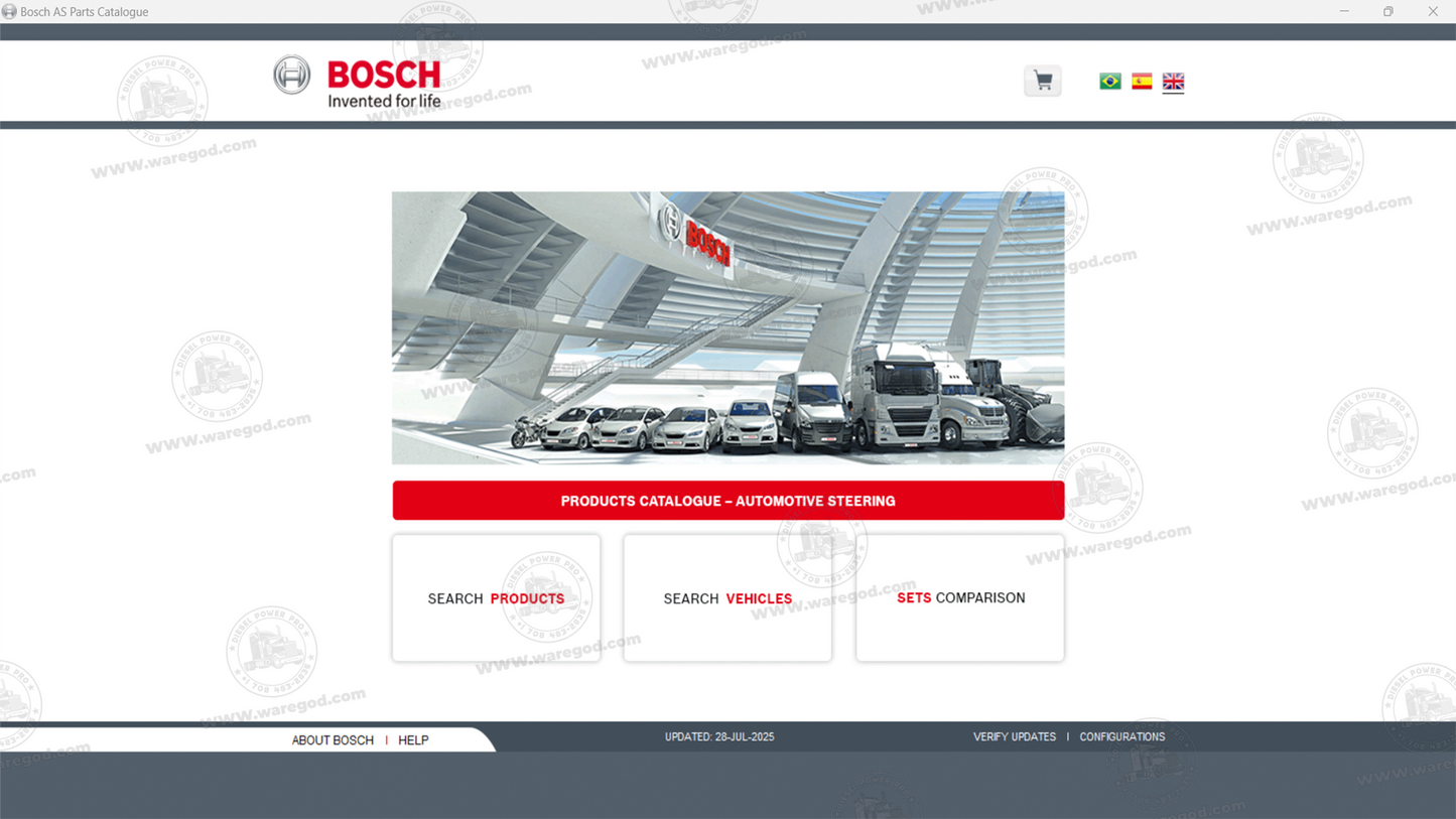 ZF BOSCH EPC SD AUTOMOTIVE STEERING 07.2025