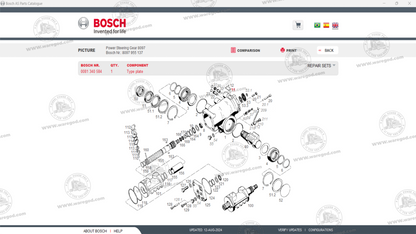 ZF BOSCH EPC SD AUTOMOTIVE STEERING 07.2025