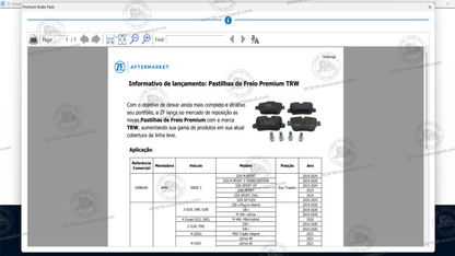 ZF EPC AFTERMARKET LEMFORDER, SACHS, TRW, WABCO, LUCAS 08.2025