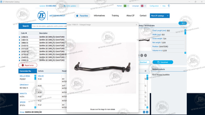 ZF EPC AFTERMARKET LEMFORDER, SACHS, TRW, WABCO, LUCAS 08.2025