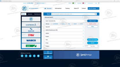 ZF EPC AFTERMARKET LEMFORDER, SACHS, TRW, WABCO, LUCAS 08.2025