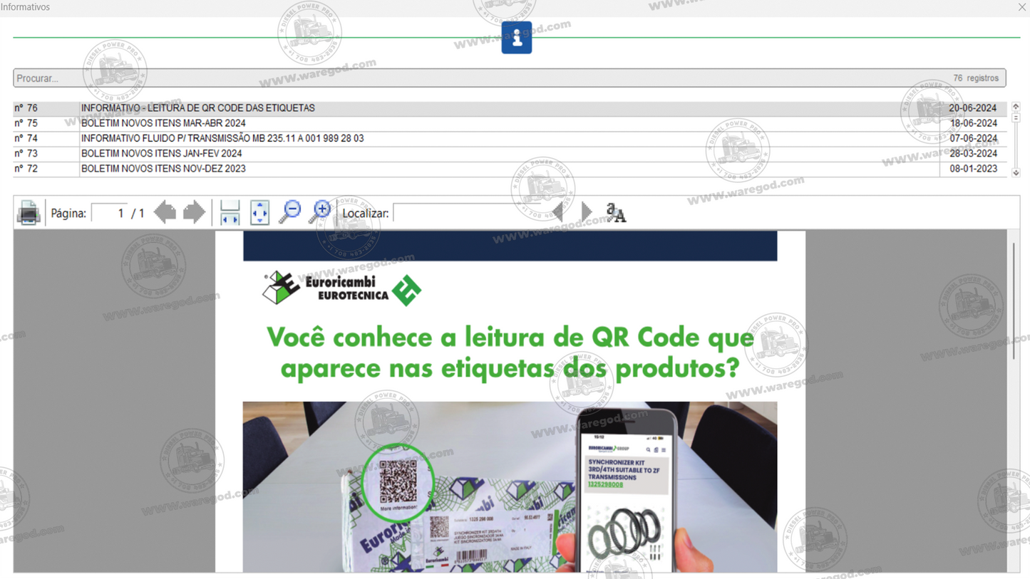 ZF EPC EURORICAMBI EUROTECNICA 08.2025