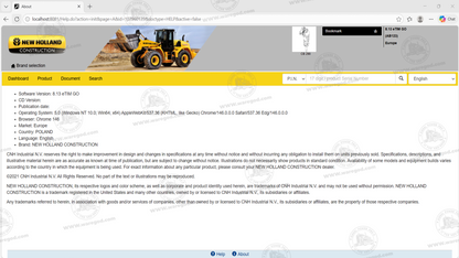eTIM GO NEW HOLLAND CONSTRUCTION 08.2025