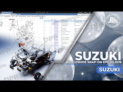 SUZUKI WORLDWIDE SNAP-ON EPC 05.2019