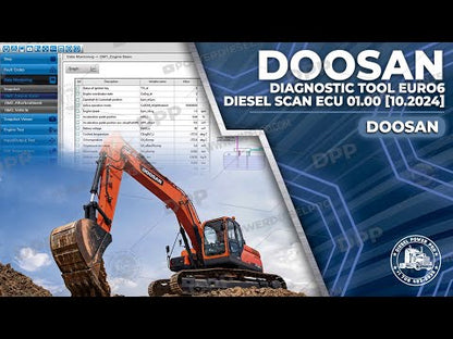 DOOSAN DIAGNOSTIC TOOL EURO6 DIESEL SCAN ECU 01.00 [10.2024]