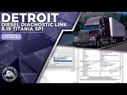 DETROIT DIESEL DIAGNOSTIC LINK 8.19 TITANIA SP1