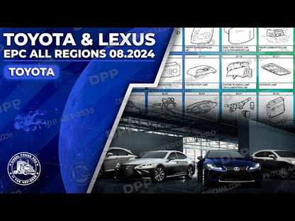 TOYOTA & LEXUS EPC ALL REGIONS 08.2024