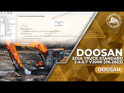 DOOSAN EDIA TRUCK STANDARD 2.4.0.7 V2008 [06.2023]