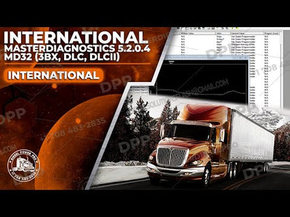 INTERNATIONAL MASTERDIAGNOSTICS 5.2.0.4 - MD32 (3BX, DLC, DLCII)
