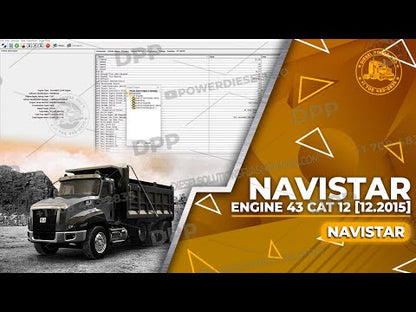 NAVISTAR ENGINE 43 CAT 12 [12.2015]