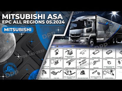 MITSUBISHI ASA EPC ALL REGIONS 05.2024