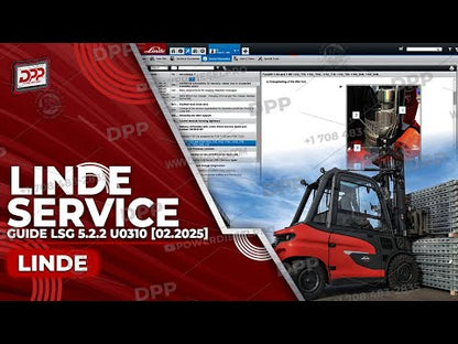 LINDE SERVICE GUIDE LSG 5.2.2 U0310 [02.2025]